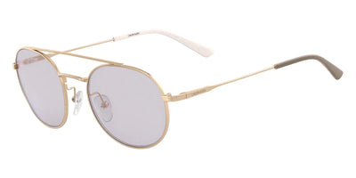 Calvin Klein Unisex Gold/Lilac Round Sunglasses - CK18116S
