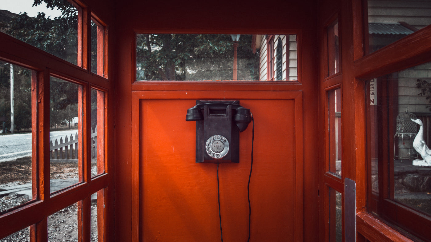 Phone Booth - AM Bespoke Contact Us Page